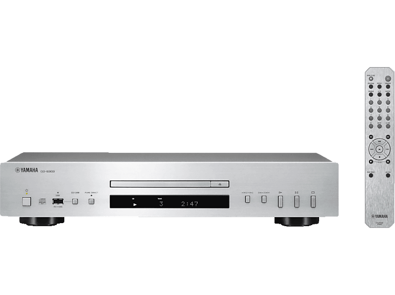 YAMAHA CD-S303 CD-Player, Silber von YAMAHA