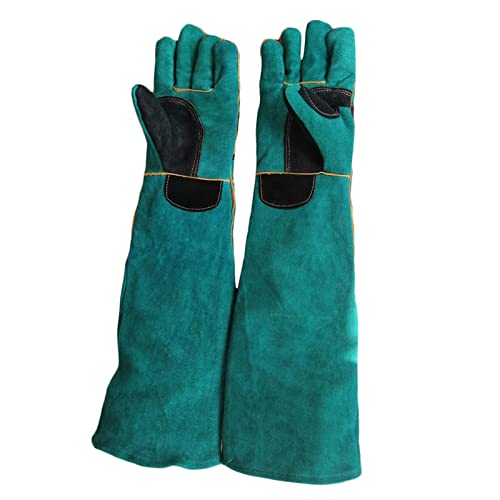 YANGC Gartenhandschuhe, Arbeitshandschuhe, 1 Paar 60 cm lange Handhabungshandschuhe, langlebige, bissfeste Handschuhe for Schweißen, Schutzhandschuhe for Grillen, mit einem feuchten Tuch abwischbar von YANGC