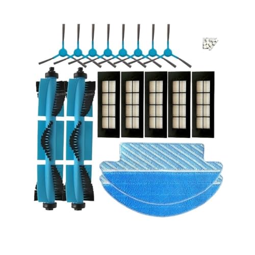 For Conga 3090 Robotic Vacuum Cleaner Main Roller Side Brush Hepa Filter Mop Cloth Rags Wheel Parts Accessories Kits(Set K) von YANHAO