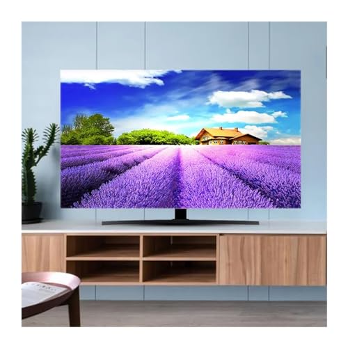 YANKUN TV Abdeckung TV-Abdeckung Staubschutztuch 32-70 Zoll Höhe Qualität Haushalt Hängender Desktop Gebogener TV Universal FüR Flacher Fernseher(03,45x48inch 110x65cm) von YANKUN