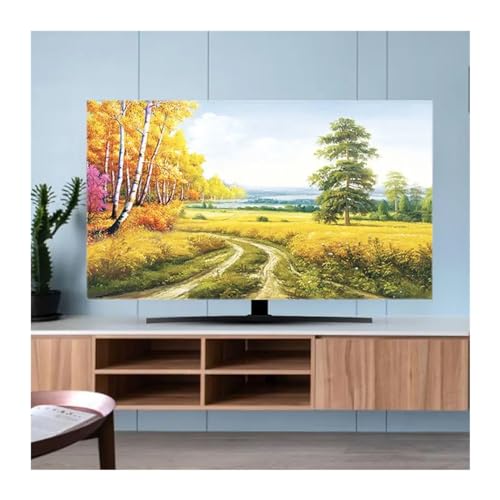 YANKUN TV Abdeckung TV-Abdeckung Staubschutztuch 32-70 Zoll Höhe Qualität Haushalt Hängender Desktop Gebogener TV Universal FüR Flacher Fernseher(13,49-52inch 118x70cm) von YANKUN