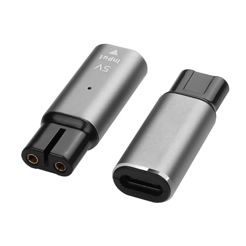 YAODHAOD Rasierer Ladegerät PD Adapter 5V 8V 15V,Kompatibel mit Philips Kompatibel mit Norelco Oneblade QP2520 QP2515 QP2620 A00390 HQ850 QP2530，USB-C Konverter (1 PACK) (5V-FS302) von YAODHAOD