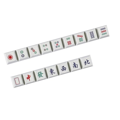 YAOGUI Verbesserte mechanische Tastaturen, Mahjong-Stile, hohe Kompatibilität, Komfort-Tastenkappen für mechanische MX-Tastaturen von YAOGUI