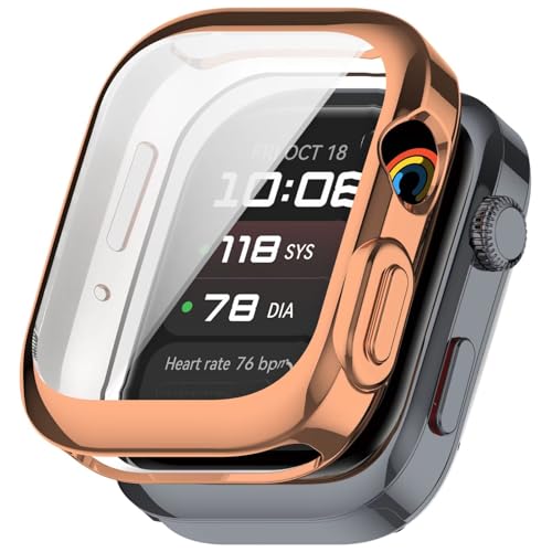 YAYIYY Hülle Kompatibel mit Huawei Watch D2, Schlankes und Weiches TPU, Sturzsicher, Kratzfest, Smartwatch Schutzhülle.Roségold von YAYIYY