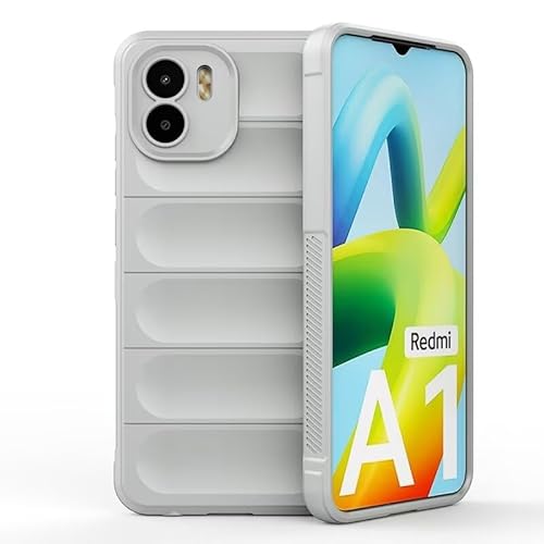 YAYIYY Hülle Kompatibel mit Xiaomi Redmi A4 5G, Weiches TPU, Sturzsicher, Kratzfest, Stoßdämpfende Schutzhülle Kompatibel mit Xiaomi Redmi A4 5G. Rauch Weiß von YAYIYY