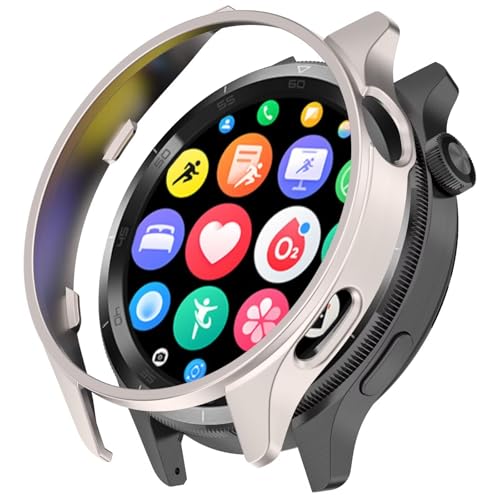 YAYIYY Hülle für Xiaomi Watch S4 eSIM/Xiaomi Watch S4,Harter PC, Ultradünn, Sturzsicher, Kratzfest, Smartwatch Schutzhülle.Sternenlichtfarbe von YAYIYY