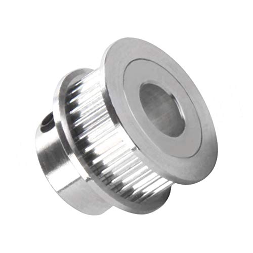 Aluminium-Zahnriemenscheiben, Riemenscheibe 2 Stück GT2 Aluminium-Zahnriemenscheibe(40T inner hole 5mm) von YBAAKZIIR