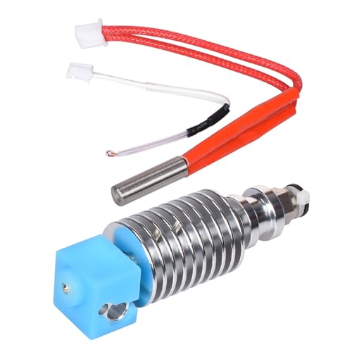 Hotend-Extruder-Kit, J-Köpfe, Thermistor-Kupferkappe und Wärmerohr, Montierter Hot-End-Kopf, Ersatzheizung, Verwendet für 1,75 Mm Filament (24V) von YDuupxe