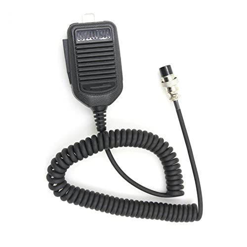 YESEFVXVT HM-36. Lautsprecher Mikrofonmikrofon 8Pin HM36 IC-718 IC-775 IC-7200 IC-7600 IC-25 IC-28 IC-38 Autoradio Mobile Walkie Talkie fit for I COM Lautsprechermikrofon von YESEFVXVT