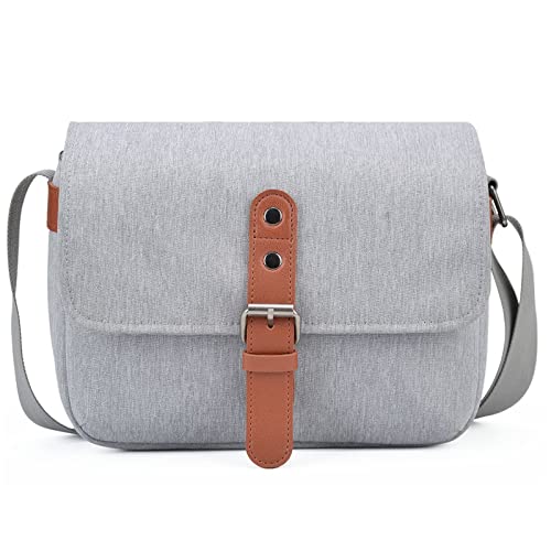 YESEFVXVT Kamera Umhängetasche wasserdichte Ultra-Lightweight Messenger Bag Männer und Frauen Outdoor Travel Fit for Canon Fit for Nikon Fit for Sony Kameratasche(Gr�) von YESEFVXVT