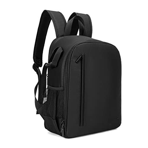 YESEFVXVT Video-Foto-Studio wasserdicht SLR Kameratasche Rucksack for Ladeöffnungsplatz-Stativhalterung Fotografie-Zubehör S/L. Code Kameratasche(Size L) von YESEFVXVT