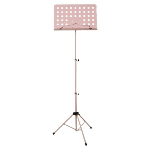 Notenständer Regal Klavier Notenständer Notenständer Notenpult Notenständer Notenpult Notentrommel Noten Violine Dirigentenpult Notenständer Einfach zu Montieren(Pink) von YGDYFDC