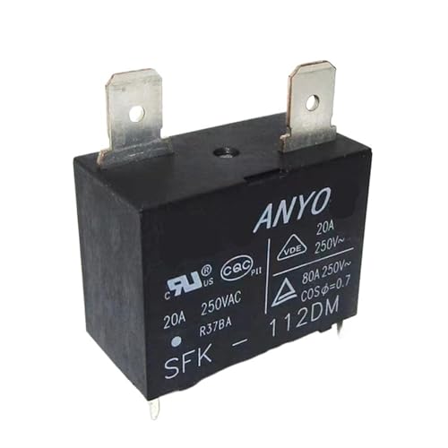 SFK-112DM 12VDC DIP-4 Air Condition Relay 4-pin Current 20A 250VAC Replaceable HF102F-12V G4A-1A-E-12VDC(SFK-112DM 50PCS) von YGTMCMKY