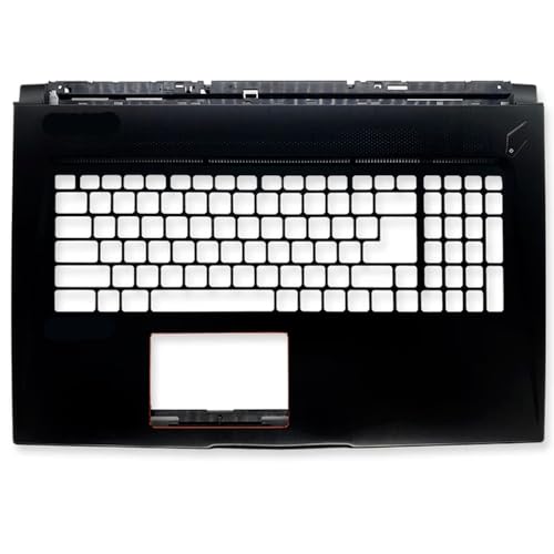 YGUWZ Laptop-LCD-Rückseite, vordere Lünette, Scharnierabdeckung, Handballenauflage, unteres Gehäuse, kompatibel mit GS73 GS73VR MS-17B1 MS-17B3 MS-17B7 17,3 Zoll(C Cover) von YGUWZ