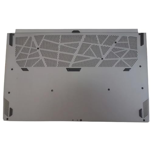 YGUWZ Obere und untere Handballenauflage, kompatibel mit MSI GS75 MS-17G1 MS-17G3 P75 Laptop(Silver D Shell) von YGUWZ