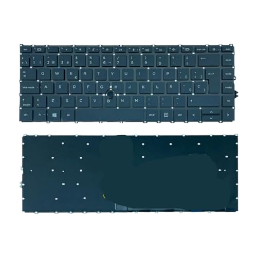 YGUWZ Tastatur mit Hintergrundbeleuchtung 840 G7 845 G7 840 G8 845 G8 745 G7 745 G8, kompatibel mit US-Russisch-Spanisch-Portugiesisch-Layout(SP Backlit) von YGUWZ