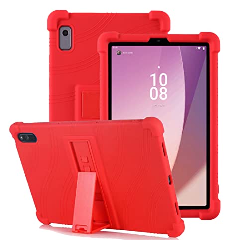 YGoal Hülle für Lenovo Tab M9 - Leichte, kinderfreundliche, stoßfeste Schutzhülle silikonhülle für Lenovo Tab M9 TB-310FU 2023 tablet, Rot von YGoal