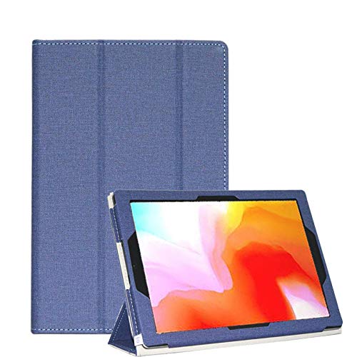 YHFZR Hülle für AUZMAI Mate8 Tablet 10.1 Zoll, Ultra Schlank Schutzhülle Etui mit Standfunktion Smart Case Cover für AUZMAI Mate8 Tablet 10.1 Zoll, Blau von YHFZR