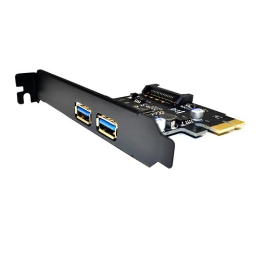 2 Port USB PCIE Card Power Delivery 2 Port PCIe USB 3.0 Charging Expansion Card With Bracket For Desktop PC von YIGZYCN