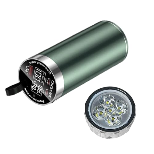 YIGZYCN Aluminium 46950 Power Pack Case Mit 22 5 W USB Schnellladegeräten Und 8 W LED Taschenlampen. Stromversorgung Für Wandern Und Reisen von YIGZYCN