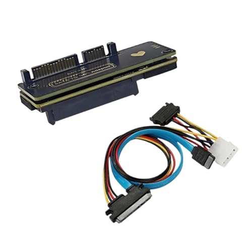 YIGZYCN Tragbare 22Pin Zu 29Pin Konverter SATA3.0 Zu 29Pin Karte Verlängerung Kabel Motherboards Adapter Unterstützung 2 5" von YIGZYCN