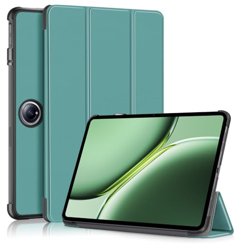 YIIWAY Kompatibel mit OnePlus Pad Pro 12.1" (2024) Hülle, Grün Dünn Tablet Handyhülle Schutzhülle Case mit Auto Sleep/Wake Funktion und Standfunktion YW55489 von YIIWAY