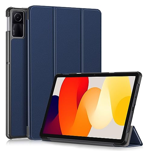 YIIWAY Kompatibel mit Redmi Pad SE (11.0") Hülle, Blau Dünn Tablet Handyhülle Schutzhülle Case mit Auto Sleep/Wake Funktion und Standfunktion YW55392 von YIIWAY