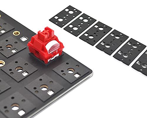 RUNJRX Tastatur-Schalter-Pads Poron Schaumstoff für 61/64/87/100/104/108 Hot Swap Tastatur von YIMAGUJRX