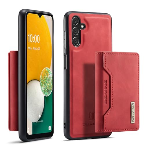 Handyhüllen-Pakete Brieftaschen-Hülle Compatible with Samsung Galaxy A13 5G, abnehmbare 2-in-1-Magnethülle aus Leder mit Kartenhalter, Ständer, stoßfeste Abdeckung, kompatibel mit Samsung Galaxy A13 5 von YIPCFXDJ