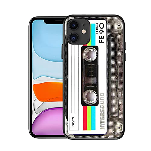 Für iPhone 16 Pro Max Hülle Silikon,Retro Fall Fürstoßfeste Coole Handyhülle Stoßstange Schwere Finish Schutzhülle, TPU weiche Gummi Silikonhülle, Handyhülle für Coole Frauen und Modische Männer. von YJHWLF