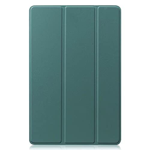 YKNIUFLY Hülle für Huawei MatePad 11.5 2024, PU Slim Cover, mit Auto Sleep/Wake up Hard Trifold Stand Cover, Hülle für Huawei MatePad 11.5 2024.(Dunkelgrün) von YKNIUFLY