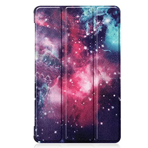 YKNIUFLY Hülle für Lenovo Legion Y700 2025, PU Slim Cover, mit Auto Sleep/Wake up Hard Trifold Stand Cover, Hülle für Lenovo Legion Y700 2025.(Galaxis) von YKNIUFLY