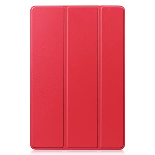 YKNIUFLY Hülle für Oppo Pad 3, PU Slim Cover, mit Auto Sleep/Wake up Hard Trifold Stand Cover, Hülle für Oppo Pad 3.(Rot) von YKNIUFLY