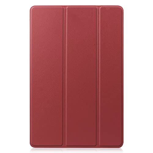 YKNIUFLY Hülle für Oppo Pad 3, PU Slim Cover, mit Auto Sleep/Wake up Hard Trifold Stand Cover, Hülle für Oppo Pad 3.(Rotwein) von YKNIUFLY