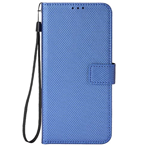 YKNIUFLY Hülle für Samsung Galaxy Xcover 7, Mit Standfunktion und Kartenfächer Case, Premium Leder Cover Wallet Schutzhülle Tasche Handyhülle für Samsung Galaxy Xcover 7.(Blau) von YKNIUFLY