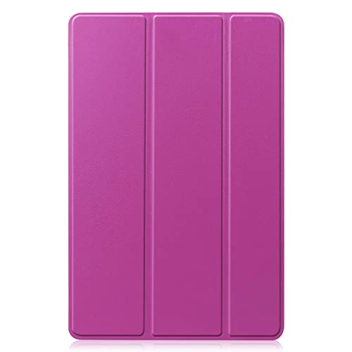 YKNIUFLY Hülle für Xiaomi Pad 7, PU Slim Cover, mit Auto Sleep/Wake up Hard Trifold Stand Cover, Hülle für Xiaomi Pad 7.(Violett) von YKNIUFLY