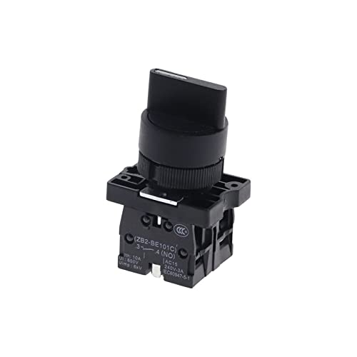 Power Control Switch Button 5 Stück XB2-ED53 3 Positionen 2NO Momentary Selector Push Button Switch Switch von YKYKY