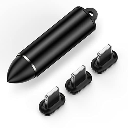 YKZ Magnetic Tips, Multi Magnetic Adapter Magnet Connector USB C magnetisches Ladekabel, kompatibel mit iPhone (3er Pack, für iPhone Stecker) von YKZ