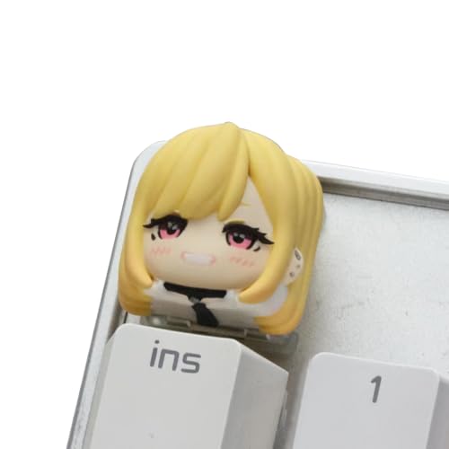 YLEAFUN Keycaps MX Schalter Für Mechanische Tastatur Das Harz Anime Figur Tastenkappen Benutzerdefinierte Tastenkappen Für Esc Taste von YLEAFUN