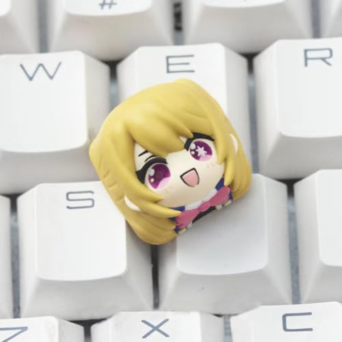 YLEAFUN Keycaps MX Schalter Für Mechanische Tastatur Das Harz Anime Figur Tastenkappen Benutzerdefinierte Tastenkappen Für Esc Taste von YLEAFUN