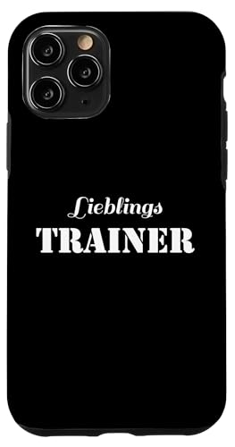 Hülle für iPhone 11 Pro Lieblings Trainer Geschenk Spruch Lustig Männer Herren Fun von YO! Diese Klamotten