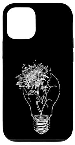 Hülle für iPhone 14 Herren Frau Kinder Sonnenblume Glühbirne Klimawandel von YO! Tattoo Art