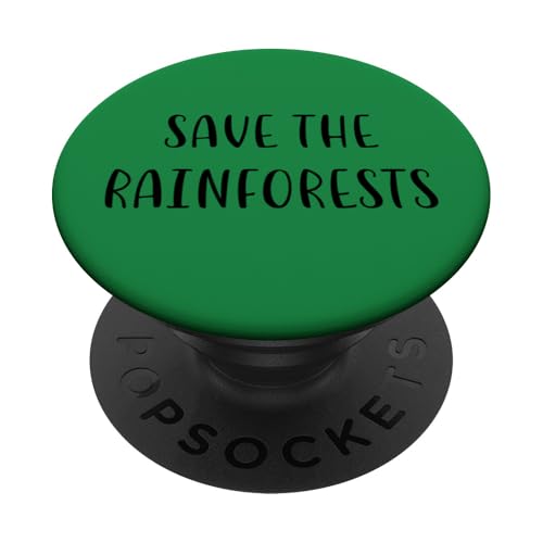 Save the Rainforests Umwelterklärung Natur PopSockets Klebender PopGrip von YO!