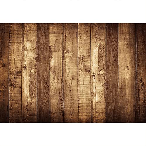 YongFoto 4,5x3m Vinyl Distressed Braun Holz Hintergrund Vintage Streifen Holz Plank Fotografie Hintergrund für Photo Booth Baby Kinder Fotostudio Requisiten von YONGFOTO