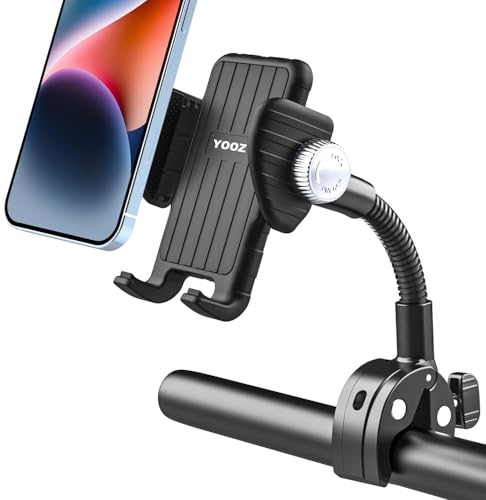 YOOZ Handyhalterung für Kinderwagen, Buggy, flexible Handyhalterung für Fahrrad, Kinderwagen, Roller, Heimtrainer, Laufband, Rohrstange, Lenkerklemme, kompatibel mit iPhone 16 Pro Max, 15, 14, 13 Mini YOOZ Handyhalterung für Kinderwagen, Buggy, flexible Handyhalterung für Fahrrad, Kinderwagen, Roller, Heimtrainer, Laufband, Rohrstange, Lenkerklemme, kompatibel mit iPhone 16 Pro Max, 15, 14, 13 Mini von YOOZ