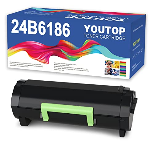 YOUTOP Toner 24B6186 für XM3150, M3150 Tonerkartusche 16000 Seiten Überholt von YOUTOP