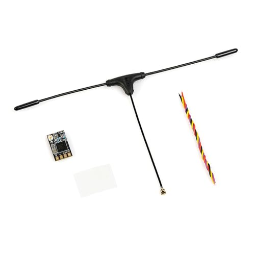 Foxeer ELRS 915RX Empfängermodul mit T-Antenne für FPVs Drohnen mit großer Entfernung, 915 MHz/868 MHz, 1 Set von YPREWY