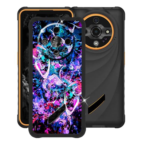 YQINHHME Schwarz Stoßfest Hülle für Ulefone Armor X31 Pro (6.56 Zoll), Ultradünne Anti-Kratzen Handyhülle Cover Weiches Silikon Schutzhülle Tasche für Ulefone Armor X31 Pro - Lebhaft von YQINHHME