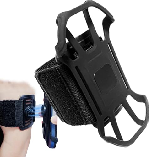 Armband-Telefonhalter, Handgelenk-Telefonhalter | Abnehmbare Handy-Handgelenkhalterung,Leichter Telefon-Unterarm-Armbandhalter, magnetisch Abnehmbarer Handgelenk-Telefonhalter von YTGOCN