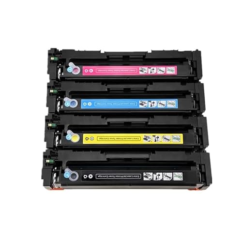 YTrBXZ Kompatibles CF410A Toner-Set für M477fnw M477fdn M477fdw M452dw M452nw M452dn M377dw M477 M452 M377 477fnw 477fdn 477fdw 452nw 377dw. Geeignet für Laserdrucker von YTrBXZ